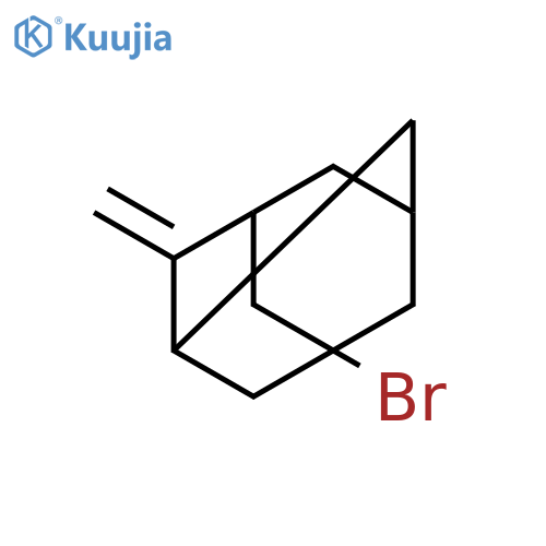 Tricyclo[3.3.1.13,7]decane, 1-bromo-4-methylene- structure
