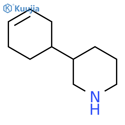 3-(Cyclohex-3-en-1-yl)piperidine structure