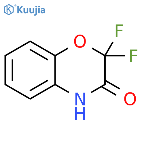 2H-1,4-Benzoxazin-3(4H)-one, 2,2-difluoro- structure