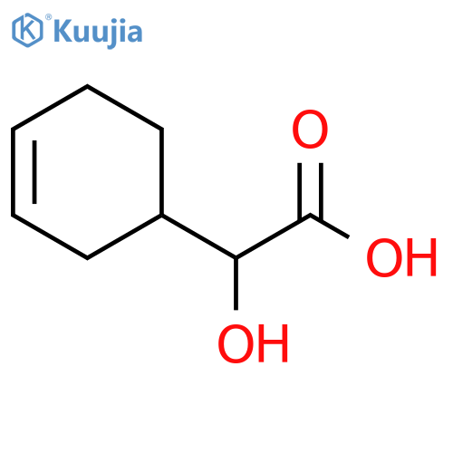 2-(cyclohex-3-en-1-yl)-2-hydroxyacetic acid structure