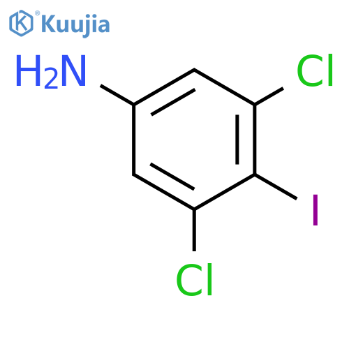 3,5-dichloro-4-iodoaniline structure