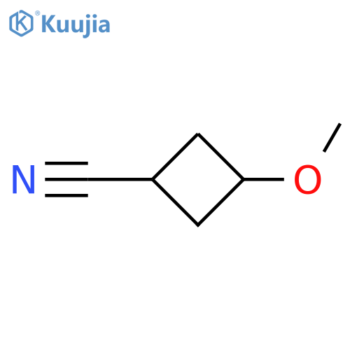 3-methoxycyclobutane-1-carbonitrile structure