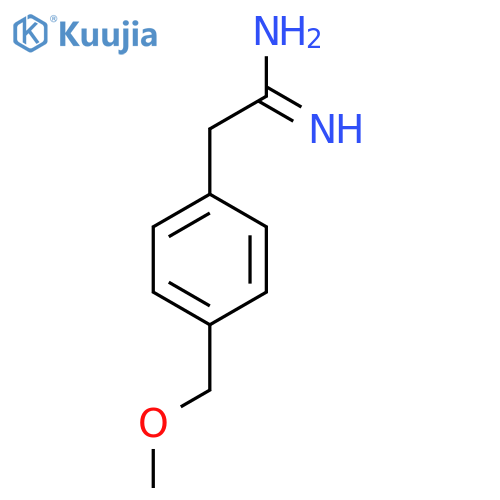 2-4-(methoxymethyl)phenylethanimidamide structure