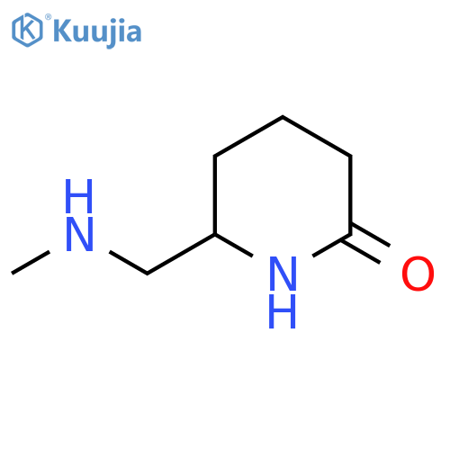6-[(Methylamino)methyl]piperidin-2-one structure