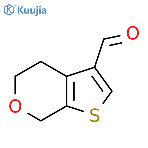 4,7-dihydro-5H-thieno2,3-cpyran-3-carbaldehyde structure