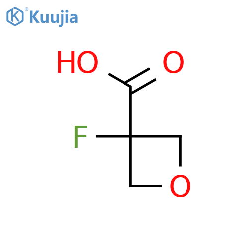 3-Fluorooxetane-3-carboxylic acid structure