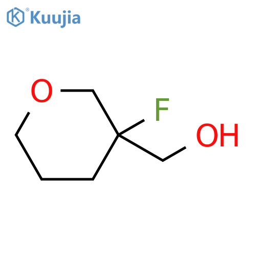 (3-fluorooxan-3-yl)methanol structure