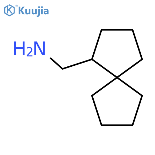 {spiro4.4nonan-1-yl}methanamine structure
