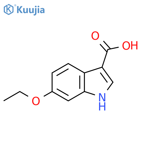 6-Ethoxy-1H-indole-3-carboxylic acid structure
