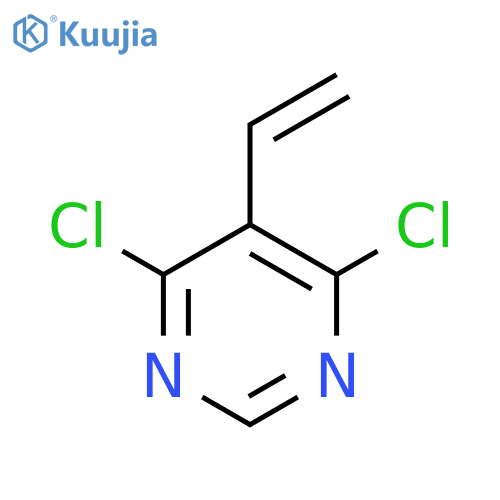 4,6-dichloro-5-ethenylpyrimidine structure