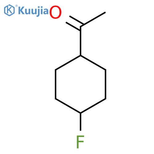 1-(4-Fluorocyclohexyl)ethan-1-one structure