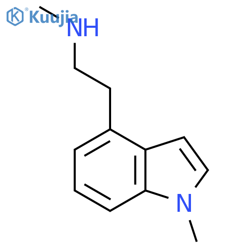 methyl2-(1-methyl-1H-indol-4-yl)ethylamine structure