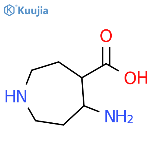 1H-Azepine-4-carboxylic acid, 5-aminohexahydro- structure