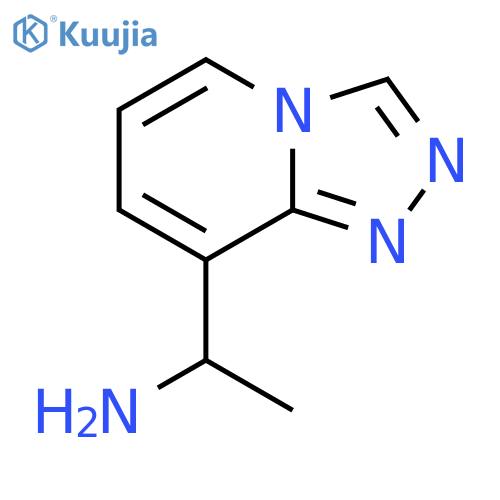 1-([1,2,4]Triazolo[4,3-a]pyridin-8-yl)ethanamine structure