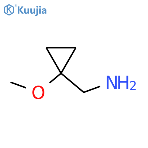 1-(1-methoxycyclopropyl)methanamine structure