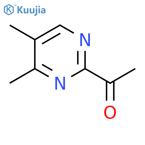 1-(4,5-Dimethylpyrimidin-2-yl)ethan-1-one structure