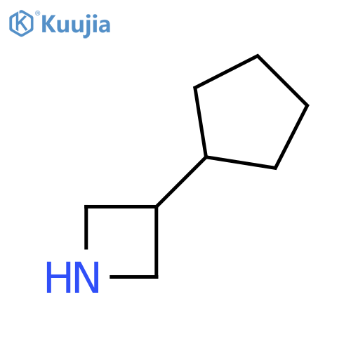 3-cyclopentylazetidine structure