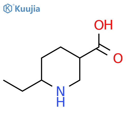 6-ethylpiperidine-3-carboxylic acid structure
