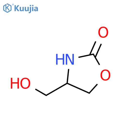 4-(Hydroxymethyl)oxazolidin-2-one structure