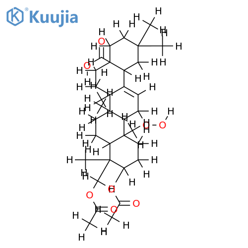 11alpha-hydroperoxy-diacetyl hederagenin structure