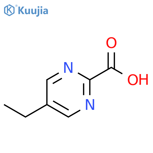 5-Ethylpyrimidine-2-carboxylic Acid structure