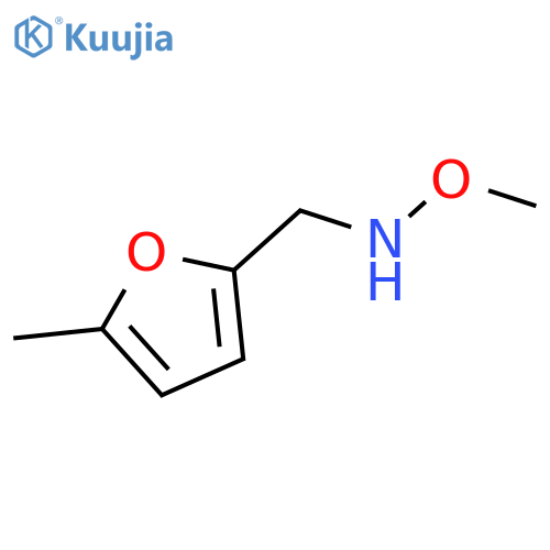 Methoxy(5-methylfuran-2-yl)methylamine structure