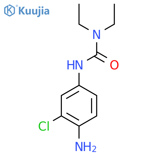 3-(4-Amino-3-chlorophenyl)-1,1-diethylurea structure