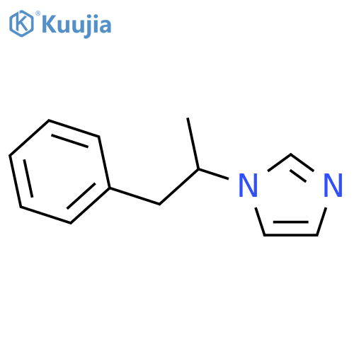 (S)-1-(1-methyl-2-phenylethyl)-1H-Imidazole structure