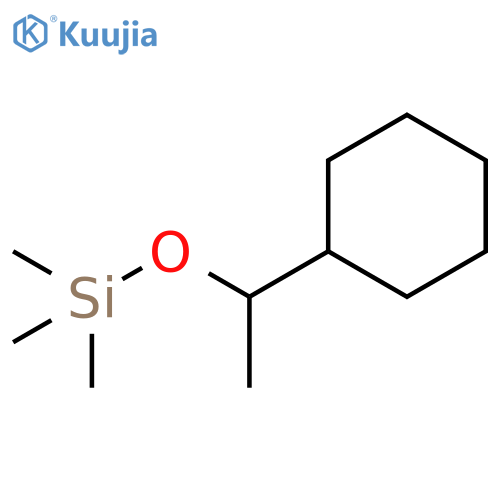 Cyclohexane, [1-[(trimethylsilyl)oxy]ethyl]- structure
