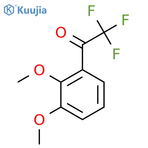 1-(2,3-dimethoxyphenyl)-2,2,2-trifluoroethan-1-one structure