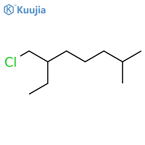 Octane, 6-(chloromethyl)-2-methyl- structure