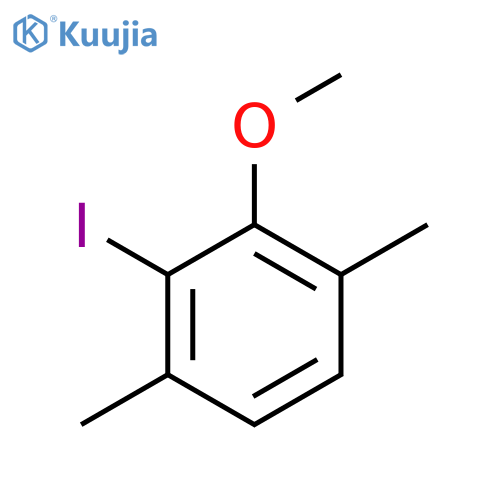 3,6-Dimethyl-2-iodoanisole structure