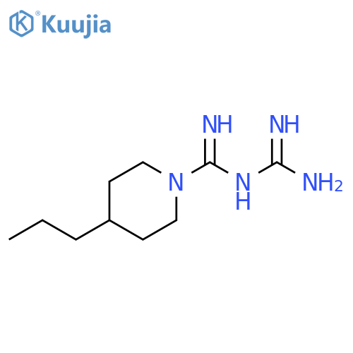 N-(4-propylpiperidine-1-carboximidoyl)guanidine structure