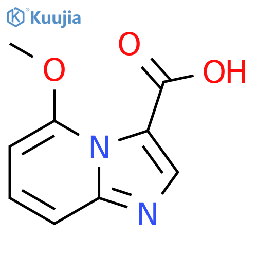 5-Methoxyimidazo[1,2-a]pyridine-3-carboxylic acid structure