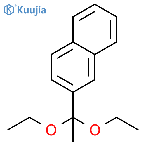 2-(1,1-Diethoxyethyl)naphthalene structure