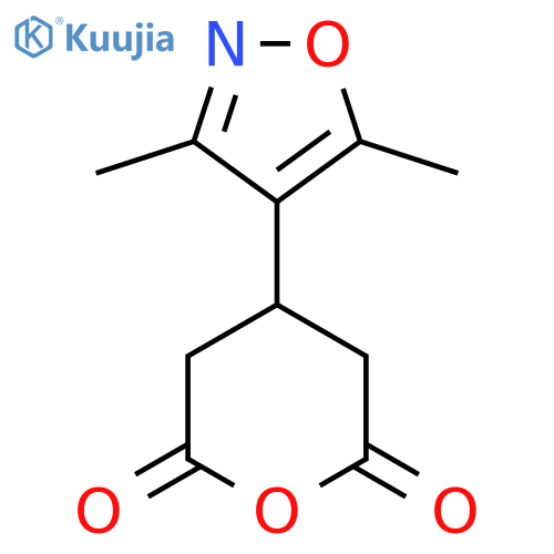 4-(dimethyl-1,2-oxazol-4-yl)oxane-2,6-dione structure
