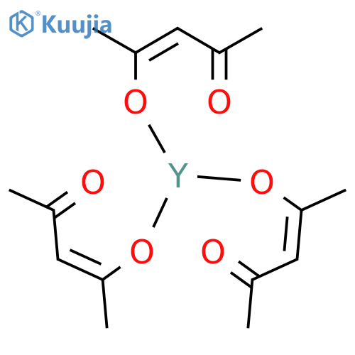 YTTRIUM ACETYLACETONATE structure
