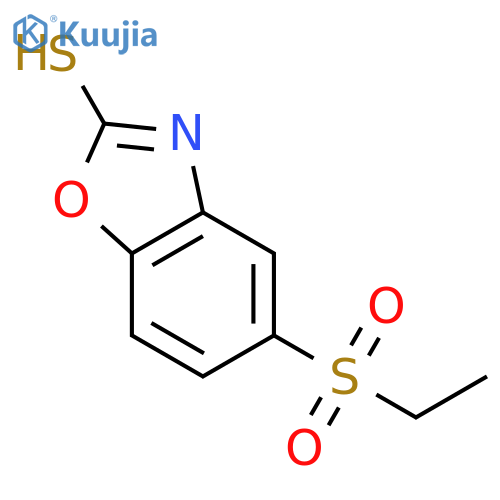 5-(Ethylsulfonyl)-1,3-benzoxazole-2-thiol structure