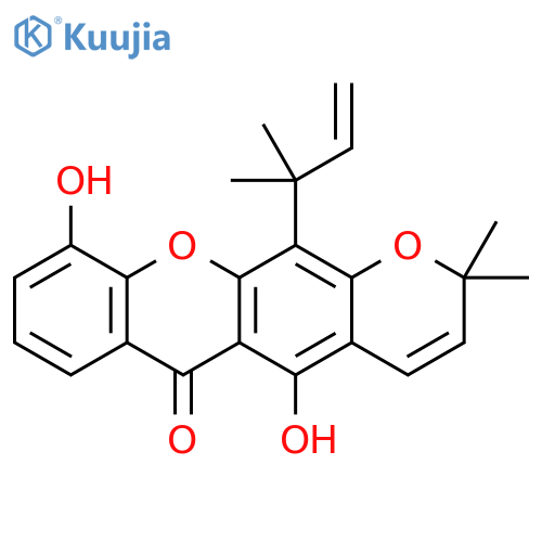 Caloxanthone C structure