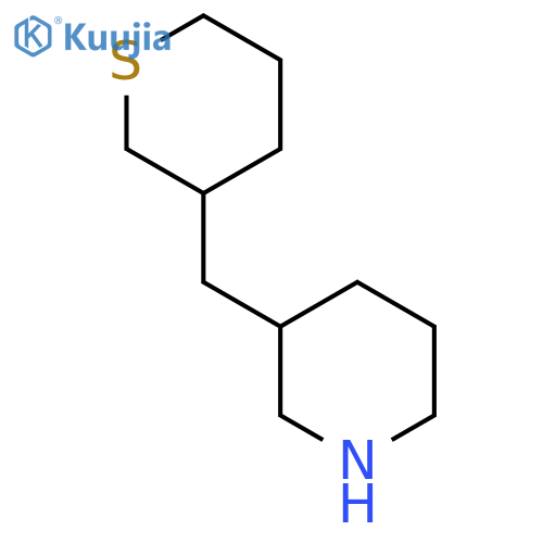 3-(thian-3-yl)methylpiperidine structure
