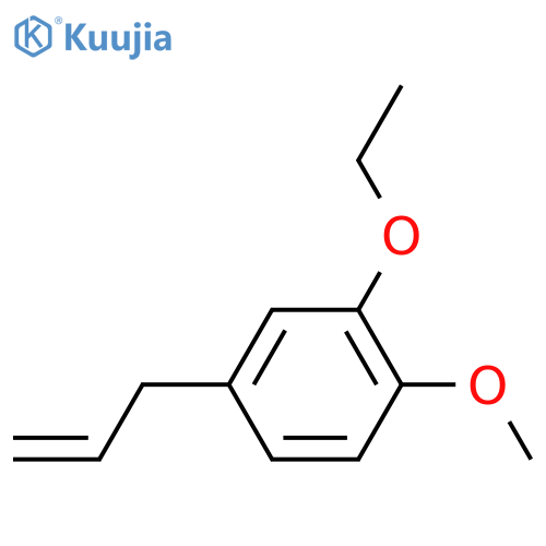 3-(3-Ethoxy-4-methoxyphenyl)-1-propene structure