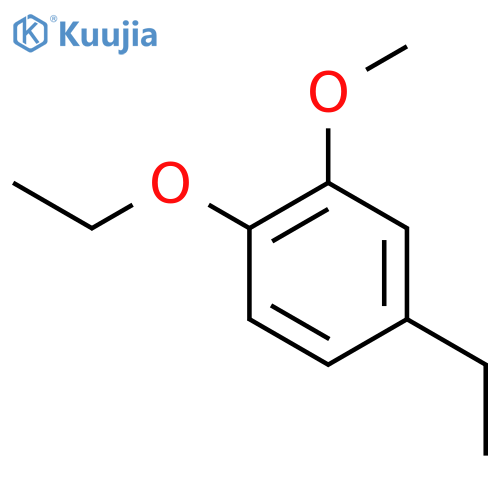 1-ethoxy-4-ethyl-2-methoxybenzene structure