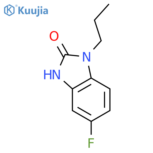 5-fluoro-1,3-dihydro-1-propyl-2H-Benzimidazol-2-one structure