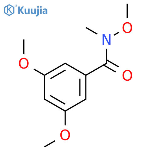 N,3,5-trimethoxy-N-methylbenzamide structure