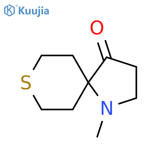 1-Methyl-8-thia-1-azaspiro[4.5]decan-4-one structure