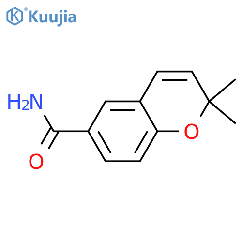 2,2-Dimethyl-2H-1-benzopyran-6-carboxylic acid; Amide structure