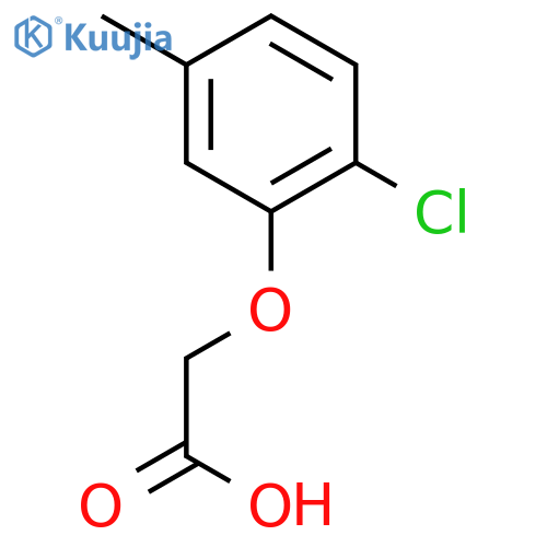 (2-Chloro-5-methylphenoxy)acetic Acid structure