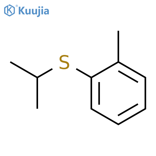 Benzene,1-methyl-2-[(1-methylethyl)thio]- structure