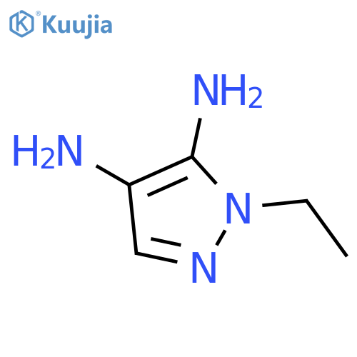 1H-Pyrazole-4,5-diamine,1-ethyl- structure