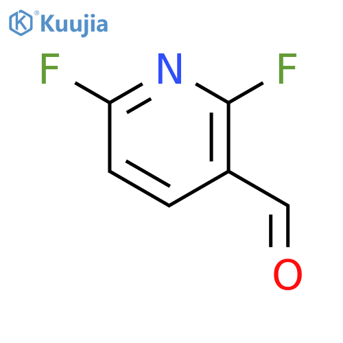 2,6-Difluoronicotinaldehyde structure